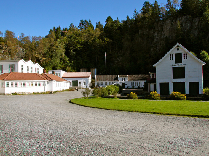 Alvøen - historisk miljø